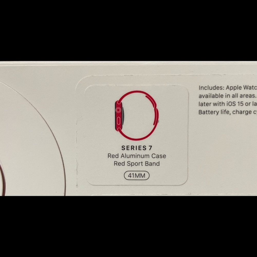 Brand new, still in box, Apple Watch Series 7.